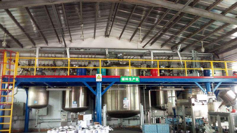 全自(zì)動塗料生産(chǎn)線